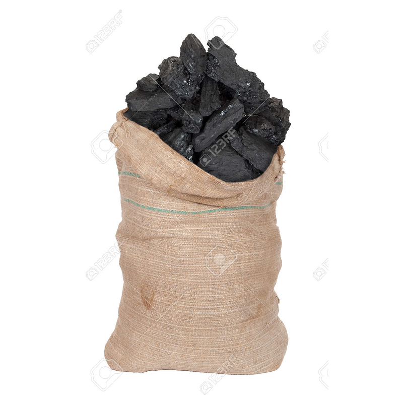Saco de carbón 15kg 