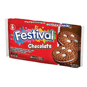 Galletas de Chocolate 12 paquetes de 4 unidades
