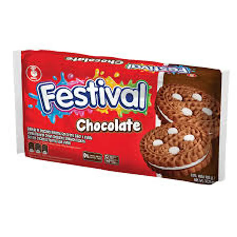 Galletas de Chocolate 12 paquetes de 4 unidades 