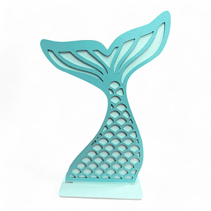 Display MDF  cola de sirena