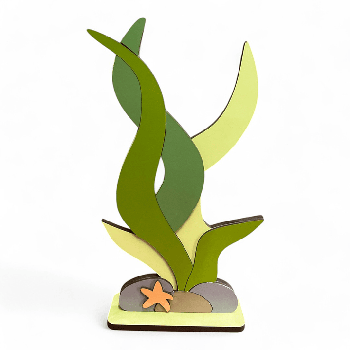 Display MDF  alga verde  1