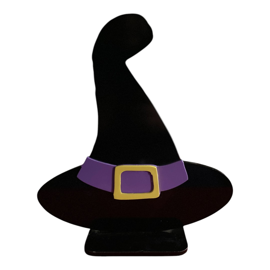 Display MDF  sombrero bruja  1