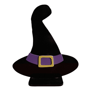 Display MDF  sombrero bruja 