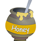 Display MDF  tarro de miel  - Miniatura 2