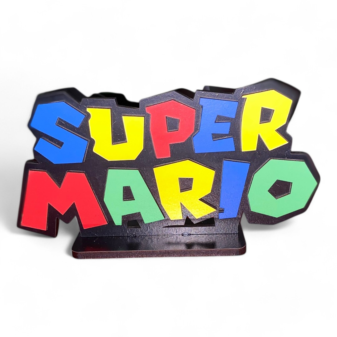 Display MDF  Mario Bross 1