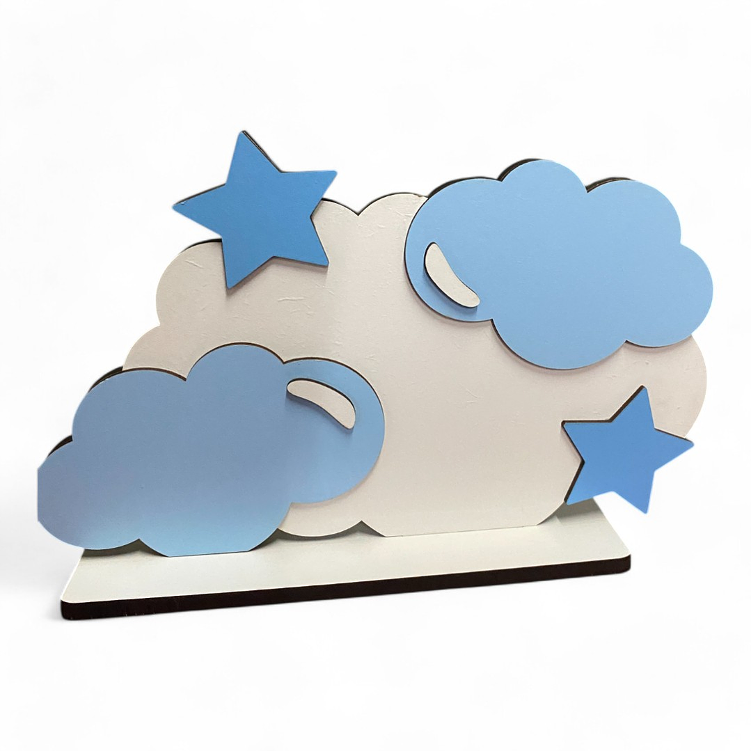 Display MDF  nube  1