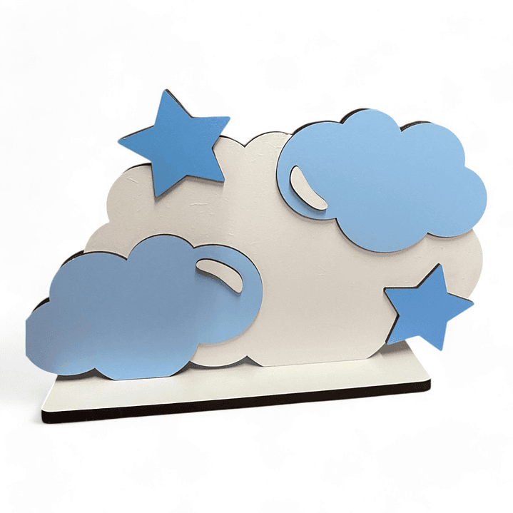 Display MDF  nube  1