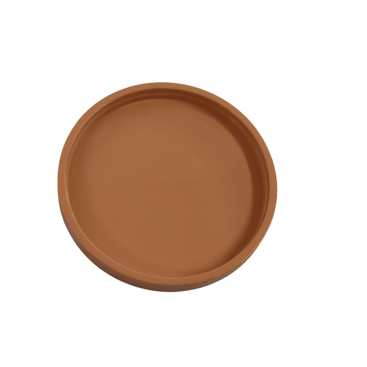 bandeja plástica redonda  1