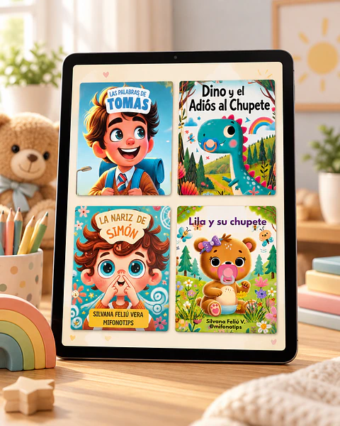 Colección Completa | 4 Cuentos Digitales La Fono Boutique