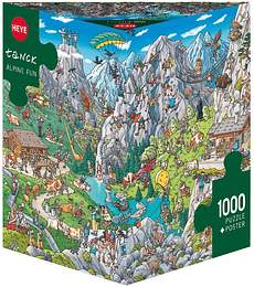 Puzzle 1000 Pcs - Alpine Fun Heye