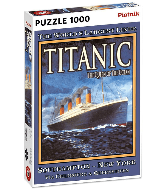 Puzzle 1000 Pcs - Titanic Piatnik