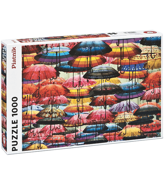 Puzzle 1000 Pcs - Umbrellas Piatnik