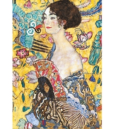 Puzzle 1000 Pcs - Klimt Lady with a Fan Piatnik