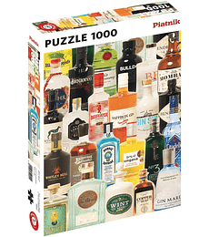 Puzzle 1000 Pcs - Taste of Gin Piatnik