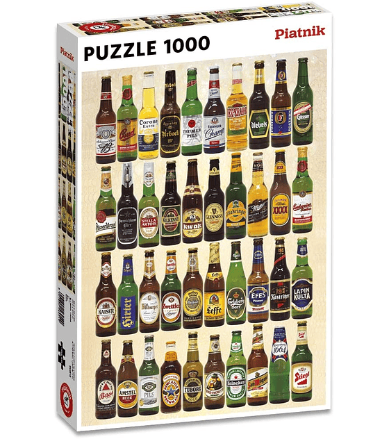 Puzzle 1000 Pcs - Beer Piatnik