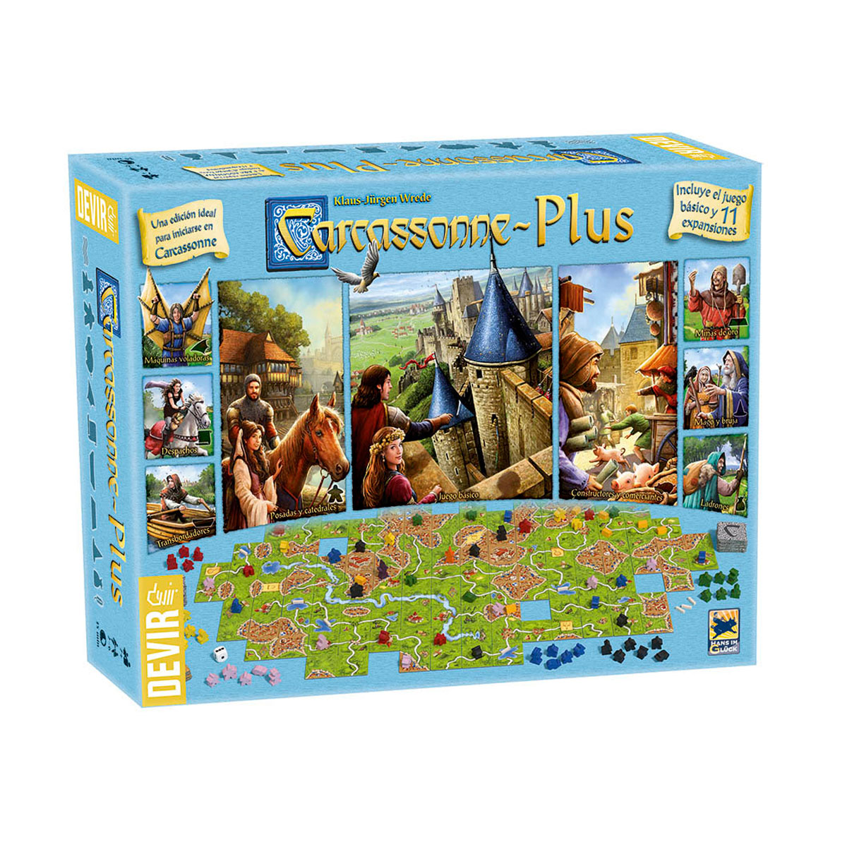 Carcassonne Big Box (Plus) - La fortaleza