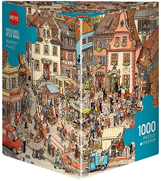 Puzzle 1000 Pcs - Market Place Heye