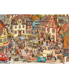 Puzzle 1000 Pcs - Market Place Heye