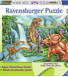 Puzzle 24 XXL Pcs - Cascada de los Dinosaurios Ravensburger