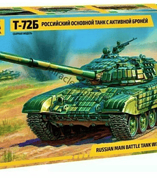 ZVEZDA Russian Main Battle Tank with era T-72B