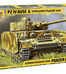 ZVEZDA German Medium Tank Panzer IV Ausf.G