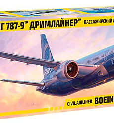 ZVEZDA Civil Airliner Boeing 787-9 "DREAMLINER"