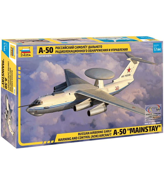 ZVEZDA Russian Airborne Early Warning And Control (AEW) Aircraft A-50 "Mainstay"