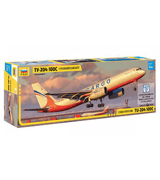 ZVEZDA Cargo Airplane TU 204-100 C