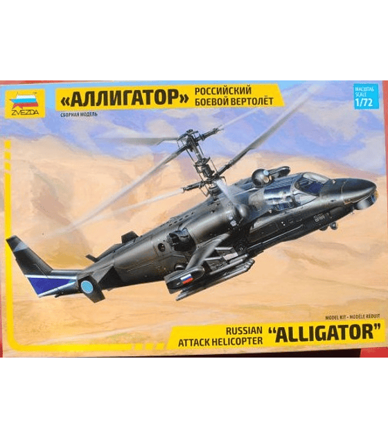 ZVEZDA Russian Attack Helicopter "Alligator" 