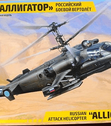ZVEZDA Russian Attack Helicopter "Alligator" 