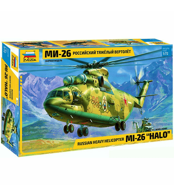 ZVEZDA Russian Heavy Helicopter MI-26 "HALO"