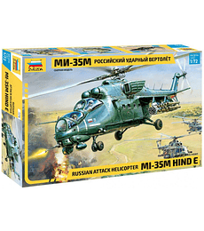ZVEZDA Russian Attack Helicopter MI-35 Hind E