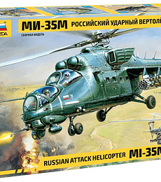 ZVEZDA Russian Attack Helicopter MI-35 Hind E