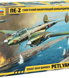 ZVEZDA Soviet Dive Bomber Petlyakov Pe-2