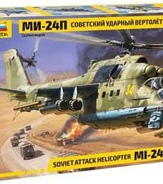 ZVEZDA Soviet Attack Helicopter MI-24P "Hind"