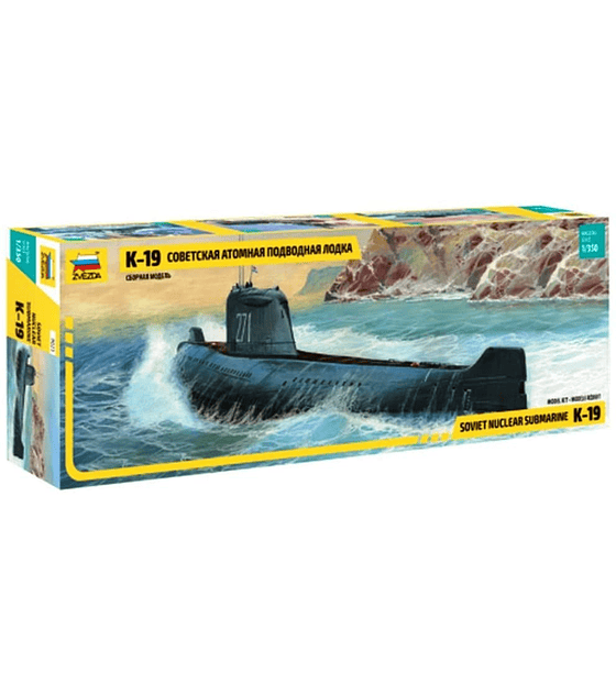 ZVEZDA Soviet Nuclear Submarine K-19
