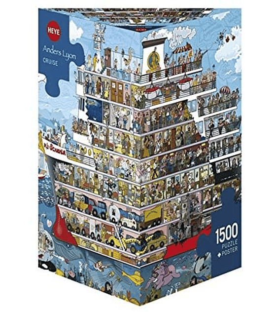 Puzzle 1500 Pcs - Cruise Heye