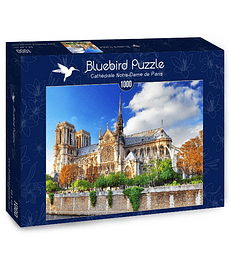 Puzzle 1000 Pcs - Cathédrale Notre-Dame de Paris Bluebird