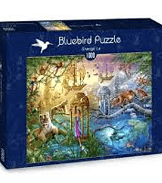 Puzzle 1000 Pcs - Shangi La Bluebird