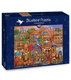 Puzzle 1000 Pcs - Arabian Street Bluebird