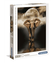 Puzzle 1000 Pcs - The Elephant Clementoni