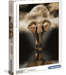 Puzzle 1000 Pcs - The Elephant Clementoni