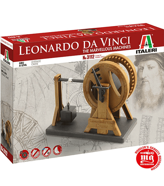 Leonardo Da Vinci's: LEVERAGE CRANE