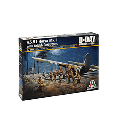 ITALERI AS-51 HORSA Mk.I  w/British Paratroopers