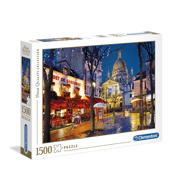 Puzzle 1500 Pcs - Paris Montmartre Clementoni