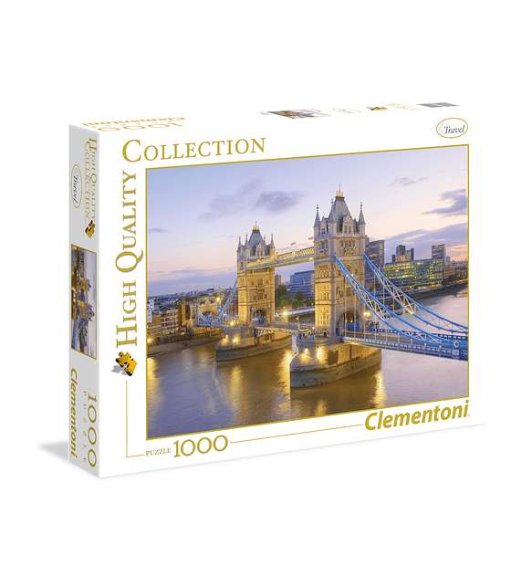 Puzzle 1000 Pcs - Tower Bridge Clementoni
