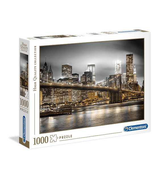 Puzzle 1000 Pcs - New York Skyline Clementoni