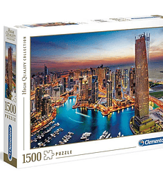 Puzzle 1500 Pcs - Dubai Marina Clementoni