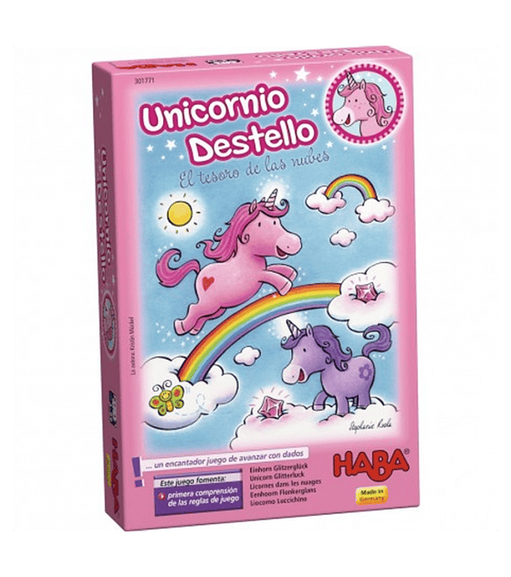 Unicornio Destello: El Tesoro de las Nubes