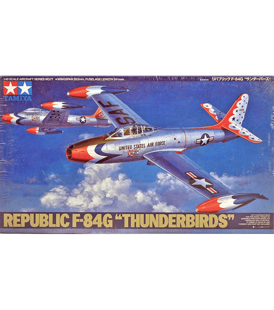 Tamiya Republic F-48G Tunderbirds